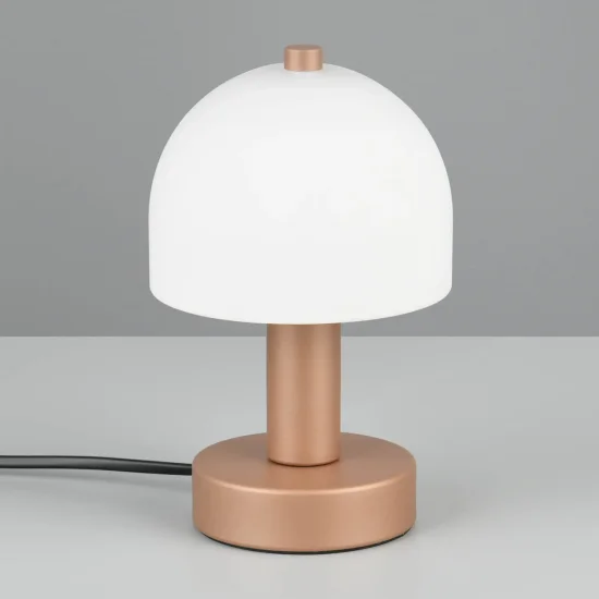 LAMPE DE TABLE MÉTAL COFFEE E14 GASPAR 2