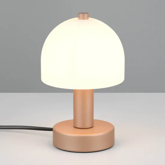 LAMPE DE TABLE MÉTAL COFFEE E14 GASPAR