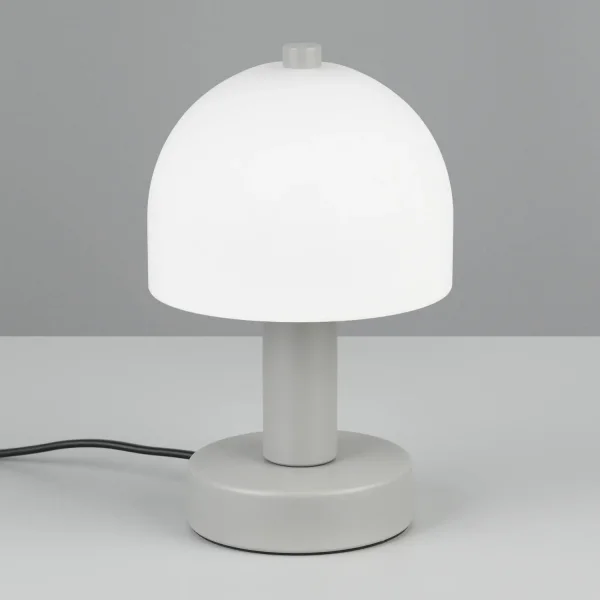 LAMPE DE TABLE METAL GRIS ABSOLU E14 GASPAR