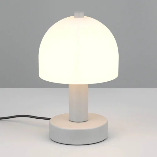 LAMPE DE TABLE METAL GRIS ABSOLU E14 GASPAR