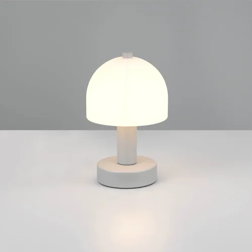 LAMPE DE TABLE METAL GRIS ABSOLU E14 GASPAR