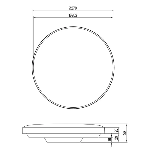 PLAFONNIER LED 18W 4000K 2000 LUMENS BLANC IP44 SHILO PLAFONNIER LED 18W 4000K 2000 LUMENS BLANC IP44 SHILO