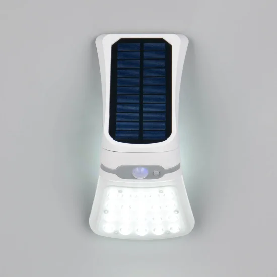 APPLIQUE EXTERIEUR SOLAIRE 3,5W 4000K AVEC CAPTEUR INCLINABLE IP44 TRELLIS 2