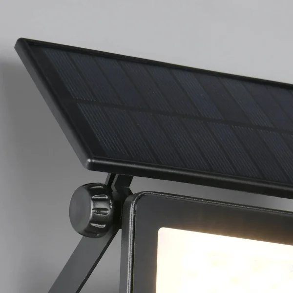 APPLIQUE EXTÉRIEUR SOLAIRE 10W 3000K-6000K CAPTEUR ORIENTABLE IP54 MUSCARI APPLIQUE EXTÉRIEUR SOLAIRE 10W 3000K-6000K CAPTEUR ORIENTABLE IP54 MUSCARI