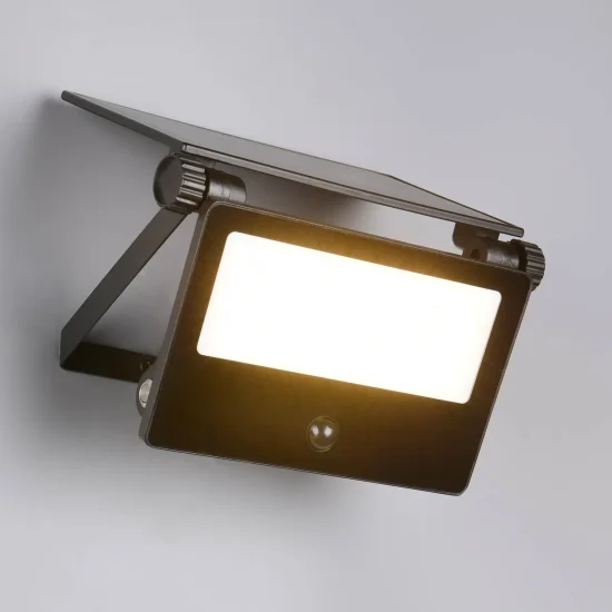 APPLIQUE EXTÉRIEUR SOLAIRE 18W 3000K-6000K CAPTEUR ORIENTABLE IP54 MUSCARI