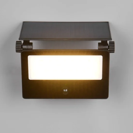 APPLIQUE EXTÉRIEUR SOLAIRE 18W 3000K-6000K CAPTEUR ORIENTABLE IP54 MUSCARI 2