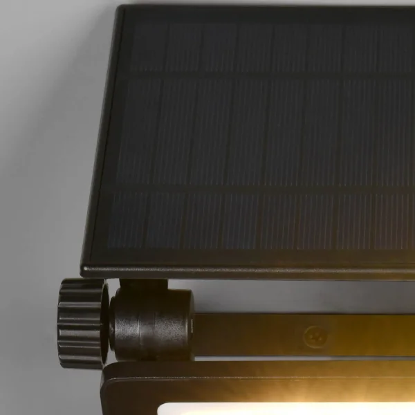 APPLIQUE EXTÉRIEUR SOLAIRE 18W 3000K-6000K CAPTEUR ORIENTABLE IP54 MUSCARI APPLIQUE EXTÉRIEUR SOLAIRE 18W 3000K-6000K CAPTEUR ORIENTABLE IP54 MUSCARI