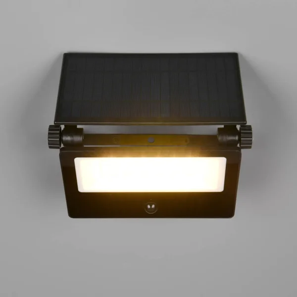 APPLIQUE EXTÉRIEUR SOLAIRE 18W 3000K-6000K CAPTEUR ORIENTABLE IP54 MUSCARI APPLIQUE EXTÉRIEUR SOLAIRE 18W 3000K-6000K CAPTEUR ORIENTABLE IP54 MUSCARI