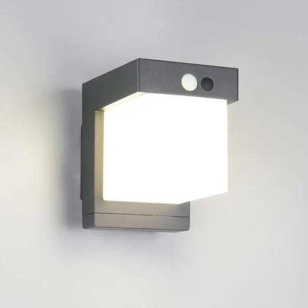 APPLIQUE EXTERNE SOLAIRE 5,5W 4000K CAPTEUR IP44 CORIANDER