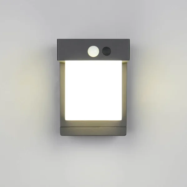 APPLIQUE EXTERNE SOLAIRE 5,5W 4000K CAPTEUR IP44 CORIANDER