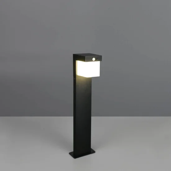 BALISE EXTÉRIEURE SOLAIRE 5,5W 4000K CAPTEUR IP44 50 CM CORIANDER 2