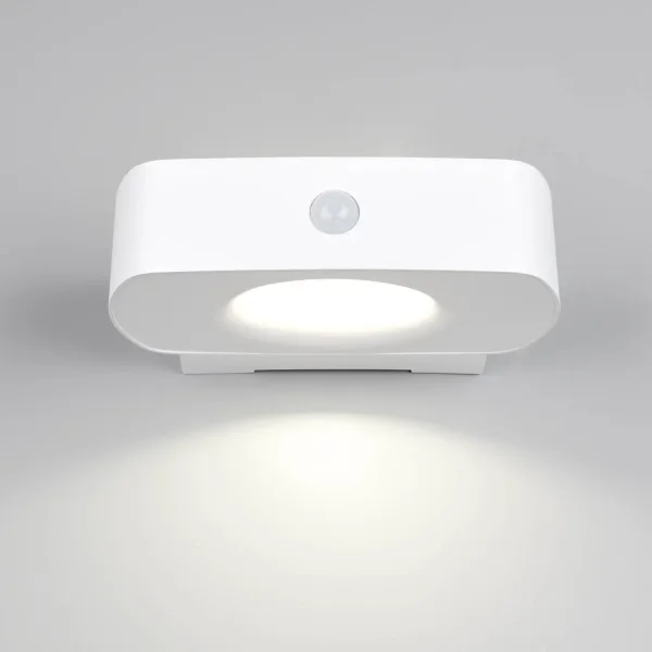 APPLIQUE EXTÉRIEUR SOLAIRE HYBRIDE 6W 4000K CAPTEUR IP44 BLANC BEGA