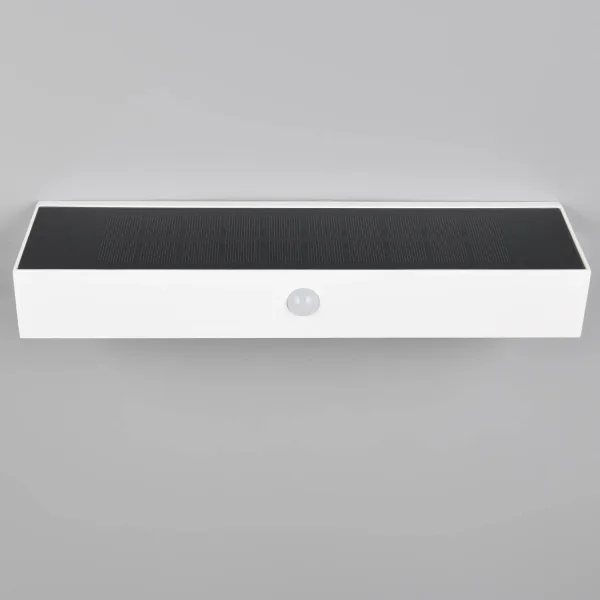 APPLIQUE EXTÉRIEUR SOLAIRE HYBRIDE 6W 4000K CAPTEUR IP44 BLANC SUNDEW APPLIQUE EXTÉRIEUR SOLAIRE HYBRIDE 6W 4000K CAPTEUR IP44 BLANC SUNDEW