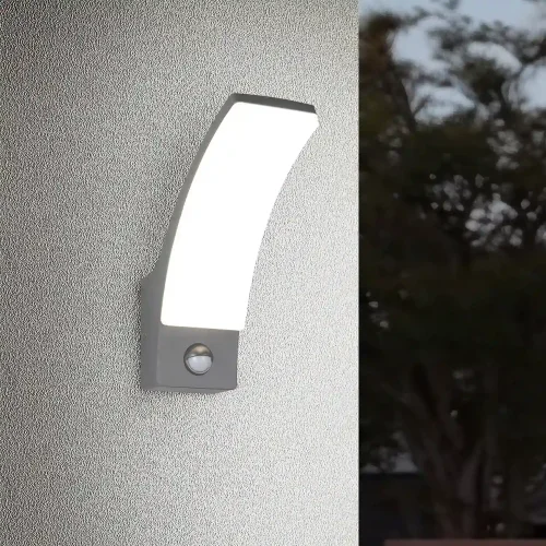 APPLIQUE EXTÉRIEUR 12,5W 4000K ANTHRACITE IP44 AVEC CAPTEUR LIRIO APPLIQUE EXTÉRIEUR 12,5W 4000K ANTHRACITE IP44 AVEC CAPTEUR LIRIO
