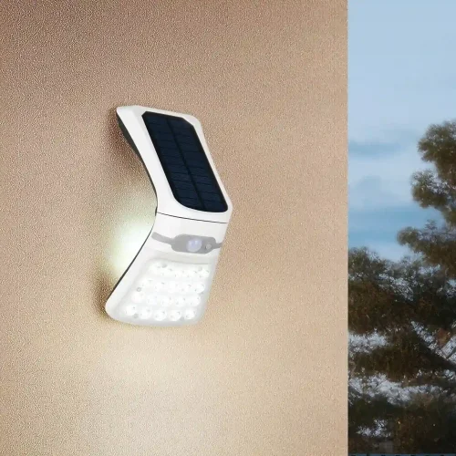 APPLIQUE EXTERIEUR SOLAIRE 3,5W 4000K AVEC CAPTEUR INCLINABLE IP44 TRELLIS APPLIQUE EXTERIEUR SOLAIRE 3,5W 4000K AVEC CAPTEUR INCLINABLE IP44 TRELLIS