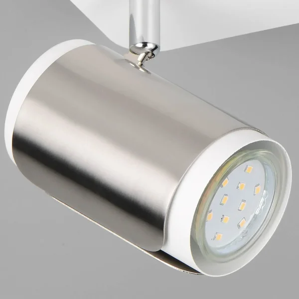 APPLIQUE/PLAFONNIER GU10 MÉTAL NICKEL MAT GIADA APPLIQUE/PLAFONNIER GU10 MÉTAL NICKEL MAT GIADA