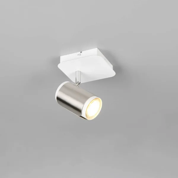 APPLIQUE/PLAFONNIER GU10 MÉTAL NICKEL MAT GIADA APPLIQUE/PLAFONNIER GU10 MÉTAL NICKEL MAT GIADA