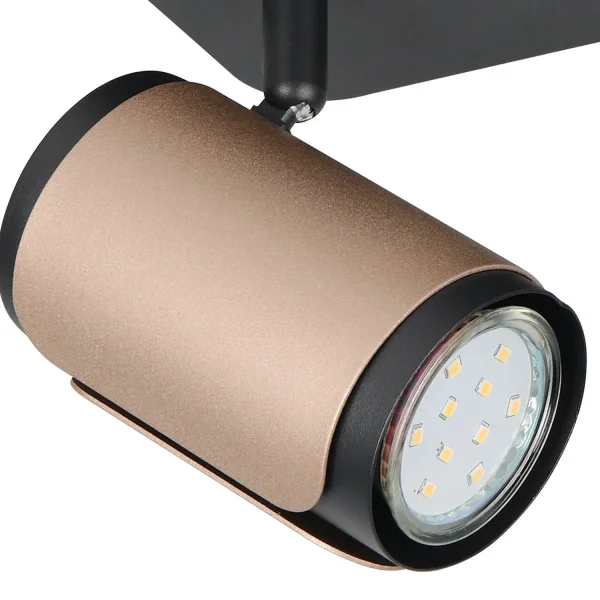 SPOT MURAL/PLAFONNIER GU10 MÉTAL COFFEE GIADA SPOT MURAL/PLAFONNIER GU10 MÉTAL COFFEE GIADA