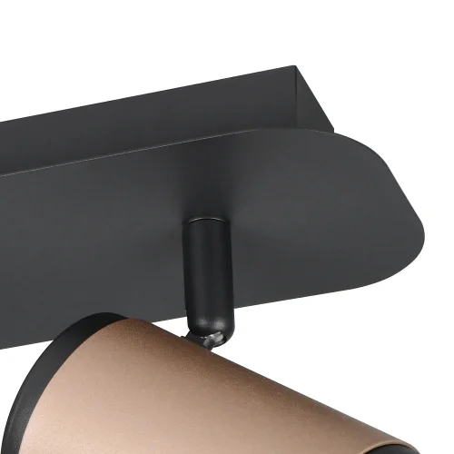 SPOT MURAL/PLAFONNIER 2 LUMIÈRES GU10 MÉTAL COFFEE GIADA SPOT MURAL/PLAFONNIER 2 LUMIÈRES GU10 MÉTAL COFFEE GIADA