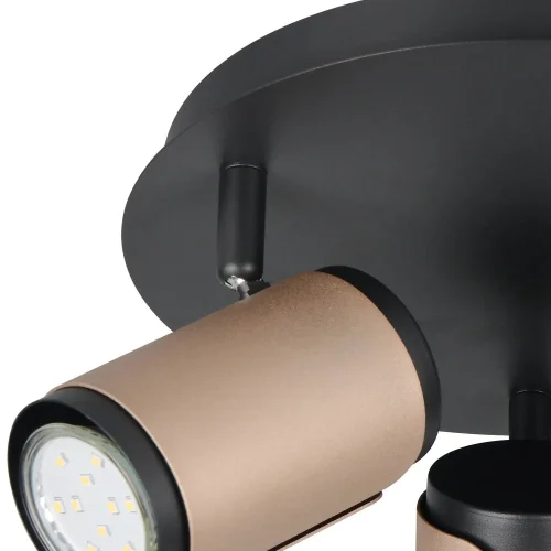 SPOT MURAL/PLAFONNIER 3 LUMIÈRES GU10 MÉTAL COFFEE GIADA SPOT MURAL/PLAFONNIER 3 LUMIÈRES GU10 MÉTAL COFFEE GIADA