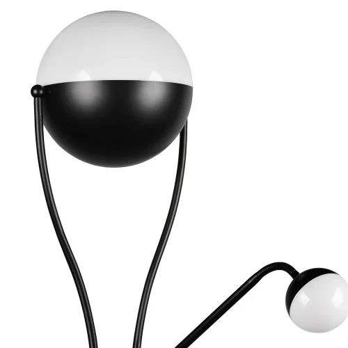 LAMPADAIRE LED 18W+3,8W 3000K MÉTAL NOIR CASCADE LAMPADAIRE LED 18W+3,8W 3000K MÉTAL NOIR CASCADE