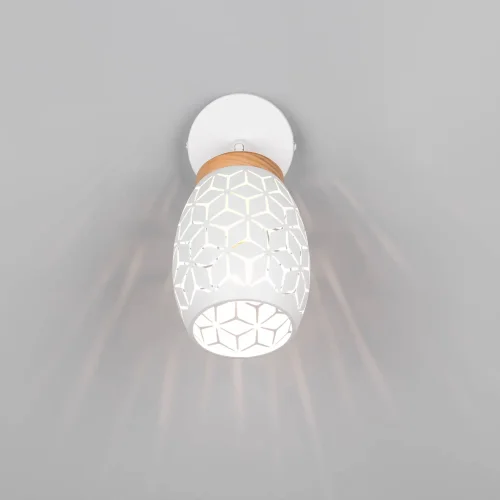 APPLIQUE MURAL 1 LUMIÈRE MÉTAL BLANC E14 BIRKITA APPLIQUE MURAL 1 LUMIÈRE MÉTAL BLANC E14 BIRKITA