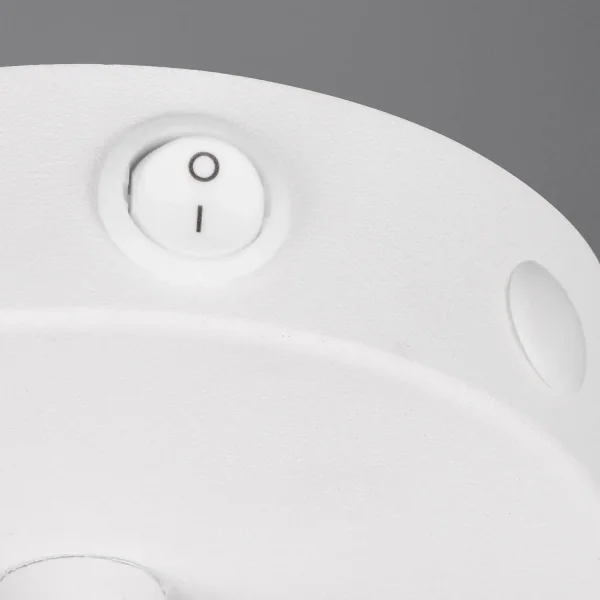 APPLIQUE MURAL 1 LUMIÈRE MÉTAL BLANC E14 BIRKITA APPLIQUE MURAL 1 LUMIÈRE MÉTAL BLANC E14 BIRKITA