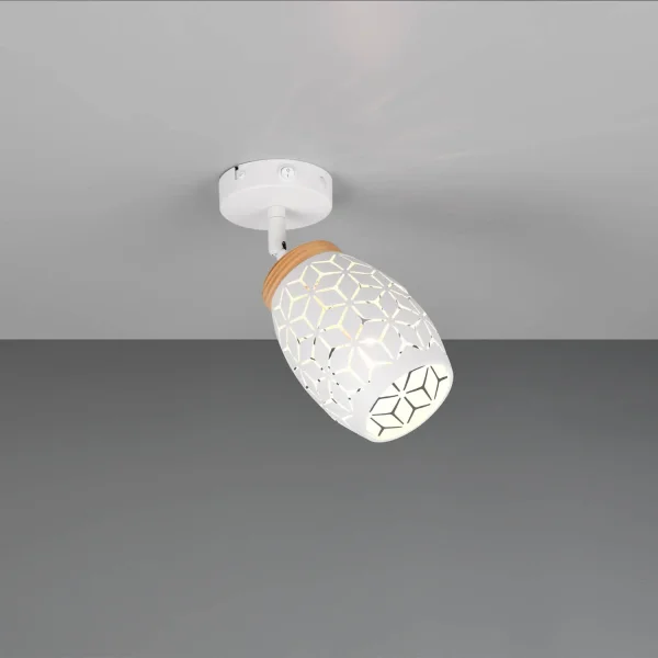 APPLIQUE MURAL 1 LUMIÈRE MÉTAL BLANC E14 BIRKITA APPLIQUE MURAL 1 LUMIÈRE MÉTAL BLANC E14 BIRKITA