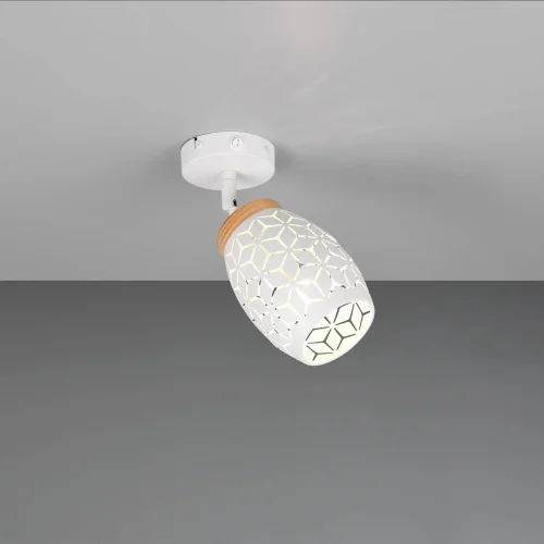 APPLIQUE MURAL 1 LUMIÈRE MÉTAL BLANC E14 BIRKITA APPLIQUE MURAL 1 LUMIÈRE MÉTAL BLANC E14 BIRKITA