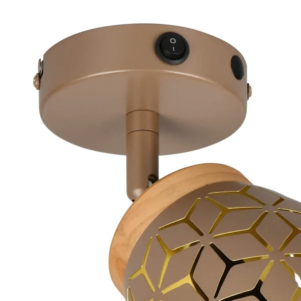 APPLIQUE MURAL 1 LUMIÈRE MÉTAL COFFEE E14 BIRKITA APPLIQUE MURAL 1 LUMIÈRE MÉTAL COFFEE E14 BIRKITA