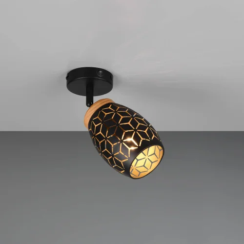 APPLIQUE MURAL 1 LUMIÈRE MÉTAL NOIR E14 BIRKITA APPLIQUE MURAL 1 LUMIÈRE MÉTAL NOIR E14 BIRKITA