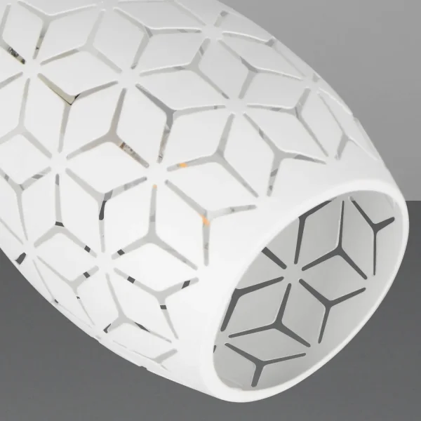 SPOT 2 LUMIÈRES PLAFOND/MUR MÉTAL BLANC E14 BIRKITA SPOT 2 LUMIÈRES PLAFOND/MUR MÉTAL BLANC E14 BIRKITA