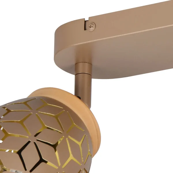 SPOT 2 LUMIÈRES PLAFOND/MUR MÉTAL COFFEE E14 BIRKITA SPOT 2 LUMIÈRES PLAFOND/MUR MÉTAL COFFEE E14 BIRKITA