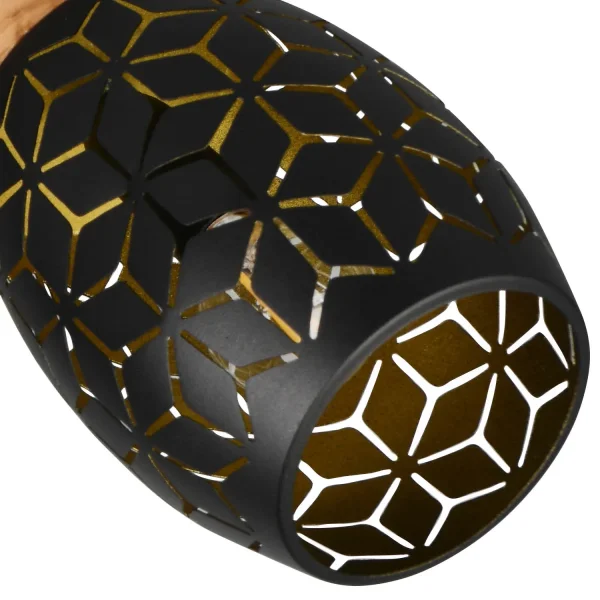 SPOT 2 LUMIÈRES PLAFOND/MUR MÉTAL NOIR E14 BIRKITA SPOT 2 LUMIÈRES PLAFOND/MUR MÉTAL NOIR E14 BIRKITA