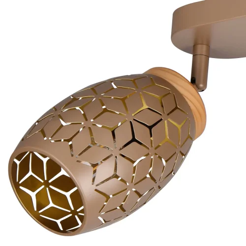 SPOT 4 LUMIÈRES DE PLAFOND MÉTAL COFFEE E14 BIRKITA SPOT 4 LUMIÈRES DE PLAFOND MÉTAL COFFEE E14 BIRKITA