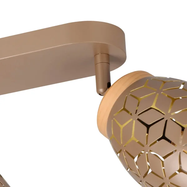 SPOT 4 LUMIÈRES DE PLAFOND MÉTAL COFFEE E14 BIRKITA SPOT 4 LUMIÈRES DE PLAFOND MÉTAL COFFEE E14 BIRKITA