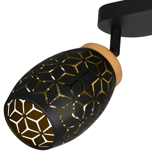 SPOT 4 LUMINAIRES DE PLAFON METAL NOIR E14 BIRKITA SPOT 4 LUMINAIRES DE PLAFON METAL NOIR E14 BIRKITA