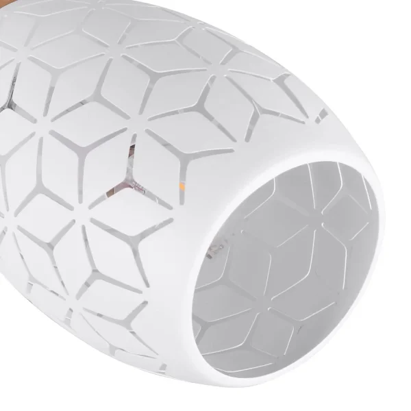 PLAFONNIER 3 LUMIÈRES MÉTAL BLANC E14 BIRKITA PLAFONNIER 3 LUMIÈRES MÉTAL BLANC E14 BIRKITA