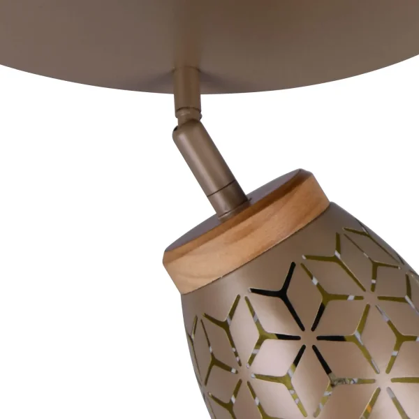 PLAFONNIER 3 LUMIÈRES MÉTAL COFFEE E14 BIRKITA PLAFONNIER 3 LUMIÈRES MÉTAL COFFEE E14 BIRKITA