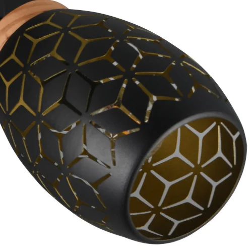 PLAFONNIER 3 LUMIÈRES MÉTAL NOIR E14 BIRKITA PLAFONNIER 3 LUMIÈRES MÉTAL NOIR E14 BIRKITA