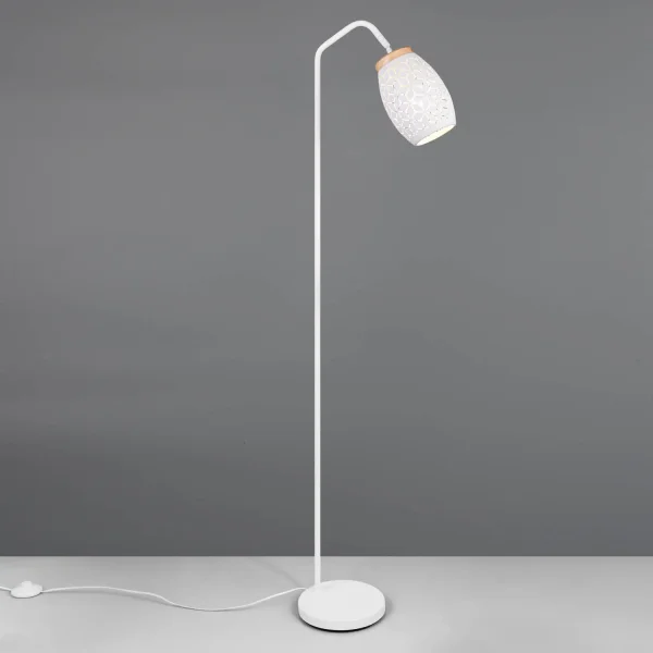 LAMPADAIRE 1 LUMIÈRE MÉTAL BLANC E27 BIRKITA LAMPADAIRE 1 LUMIÈRE MÉTAL BLANC E27 BIRKITA