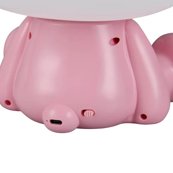 LAMPE DE TABLE LED 3W 3000K RGB OURSON ROSE LAMPE DE TABLE LED 3W 3000K RGB OURSON ROSE