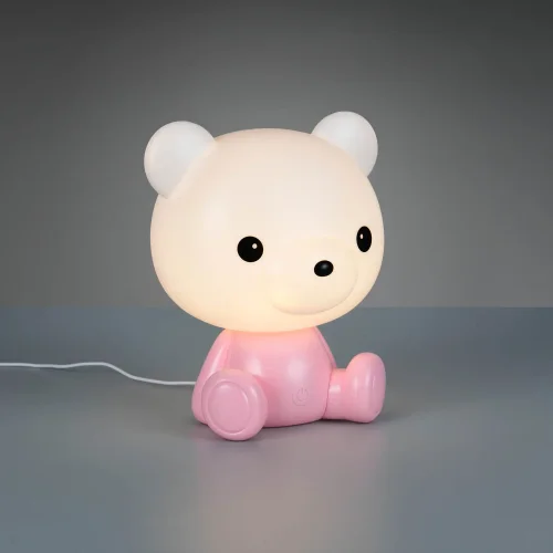 LAMPE DE TABLE LED 3W 3000K RGB OURSON ROSE LAMPE DE TABLE LED 3W 3000K RGB OURSON ROSE