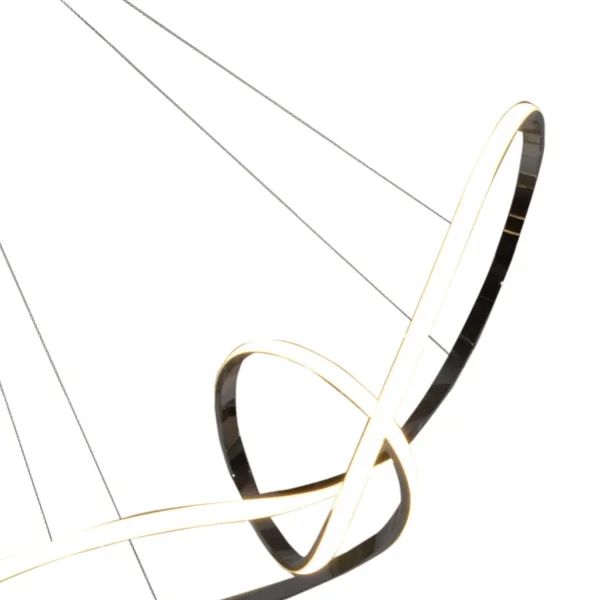 SUSPENSION LED 39W RÉGLABLE COULEUR/INTENSITÉ CHROME OLIMPO