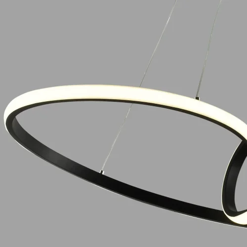 SUSPENSION LED 39W RÉGLABLE COULEUR/INTENSITÉ NOIR OLIMPO