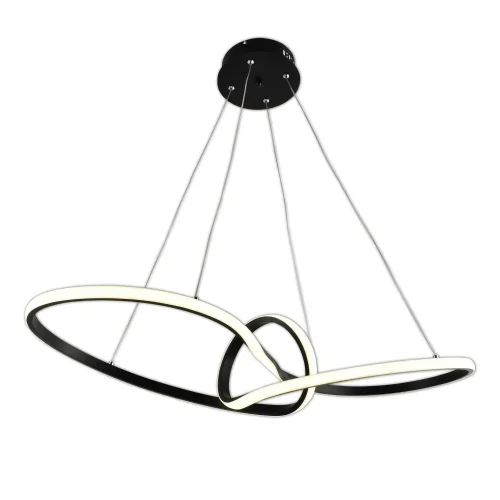 SUSPENSION LED 39W RÉGLABLE COULEUR/INTENSITÉ NOIR OLIMPO