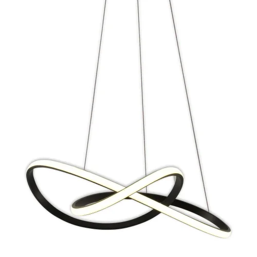 PLAFONNIER LED 39W 4000K À INTENSITÉ RÉGLABLE NOIR OLIMPO