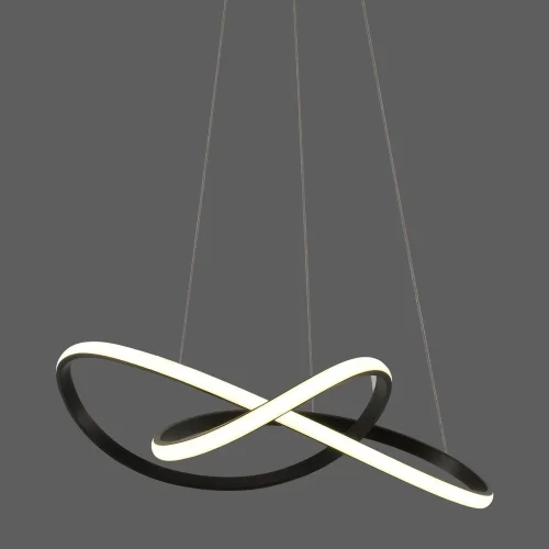 PLAFONNIER LED 39W 4000K À INTENSITÉ RÉGLABLE NOIR OLIMPO