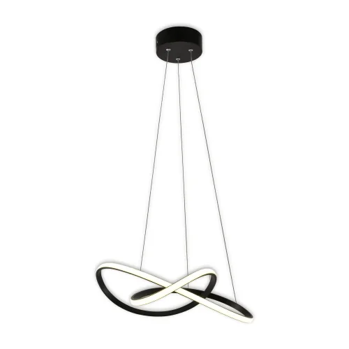 PLAFONNIER LED 39W 4000K À INTENSITÉ RÉGLABLE NOIR OLIMPO