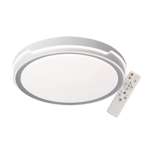 Plafonnier Led 53W Réglable Argent Charleston | Lúzete